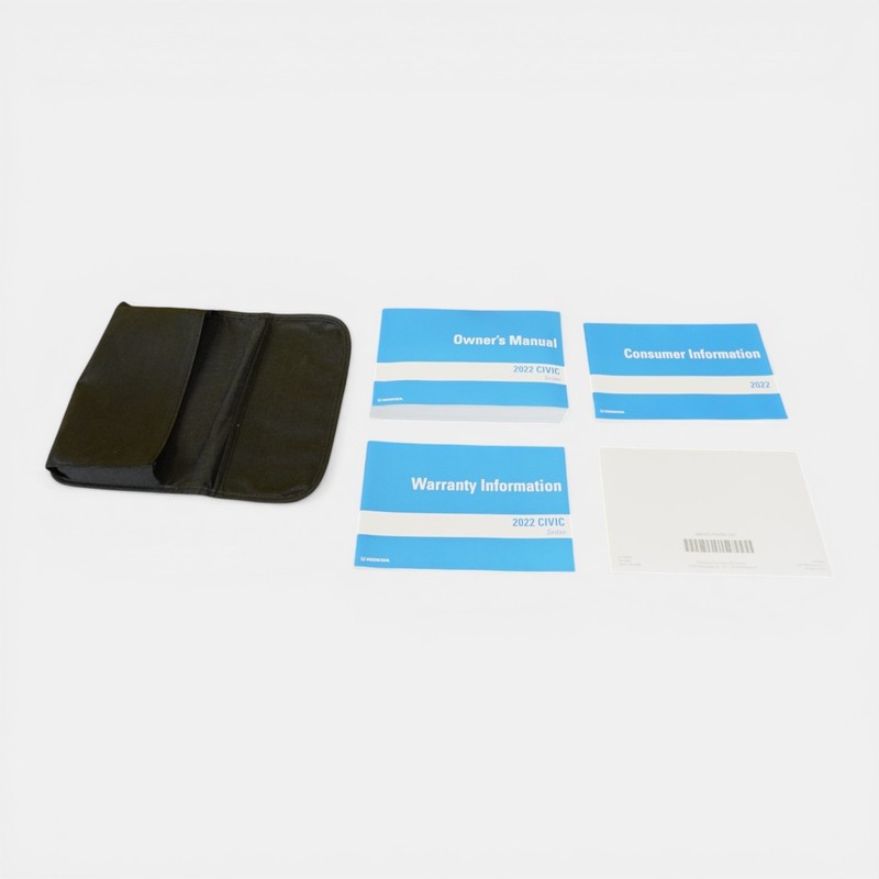 2022 HONDA CIVIC Owners Manual Guide Set With Case OEM