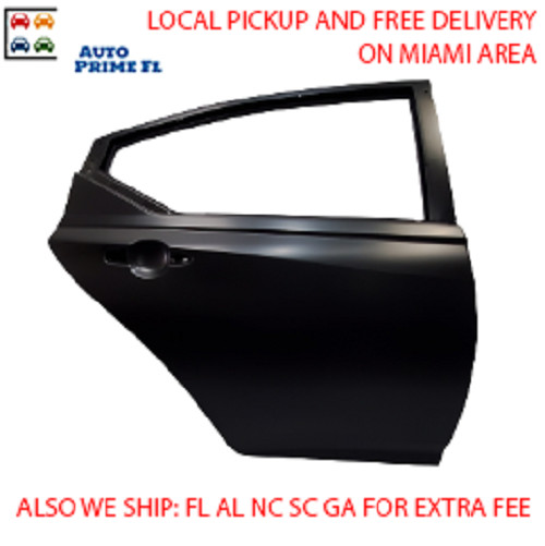 Rear Right Passenger Door Shell NEW AFTERMARKET for Nissan Altima 2019-2021 2022