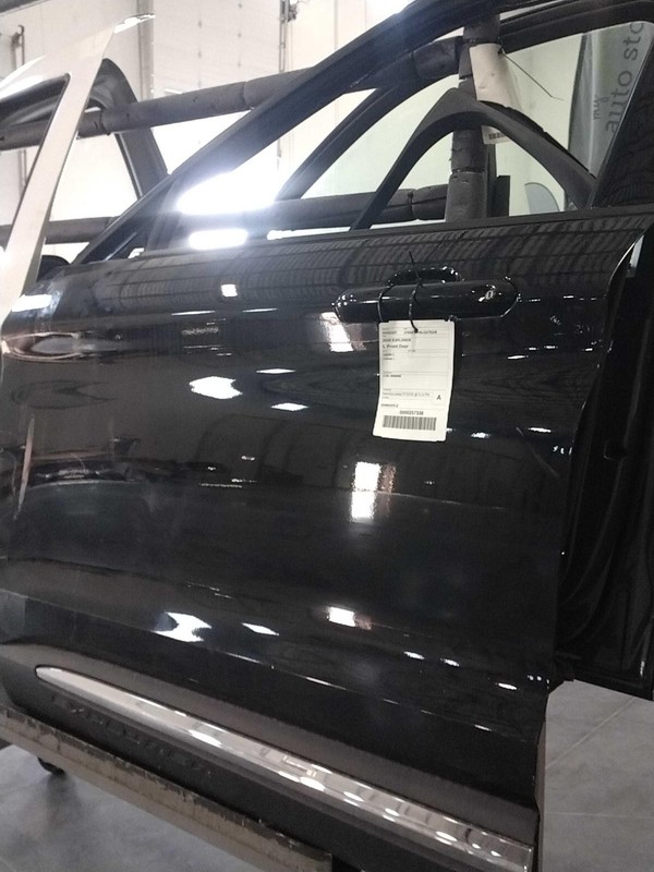 2020 Ford Explorer Left Door Black 684430 Used 108K Miles OEM Replacement