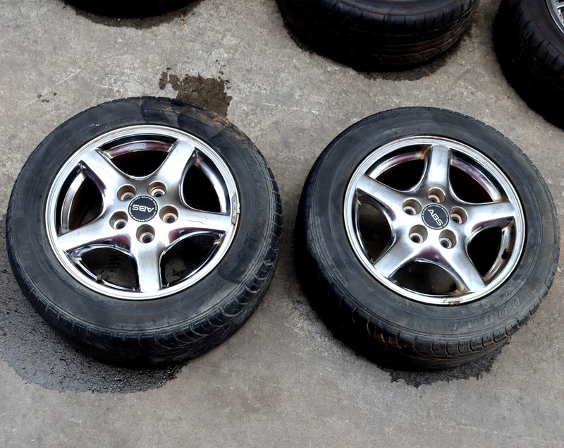 1998-2002 Pontiac Firebird Wheels ABS 16x8 Wheels Pair Of 2 OEM GM 9592444