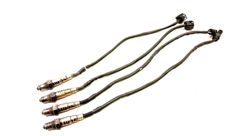 09-15 BMW F01 F02 750i 4.4 EXHAUST PRE POST CAT O2 OXYGEN SENSOR SET OEM 011425