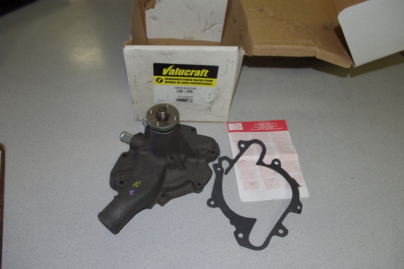 NEW ValueCraft L58-295 Remanufactured Water pump M-1504 *FREE SHIPPING*