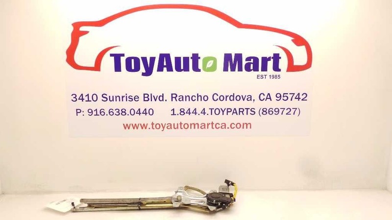 01-03 TOYOTA PRIUS 1.5L FWD AT DRIVER SIDE FRONT WINDOW REGULATOR