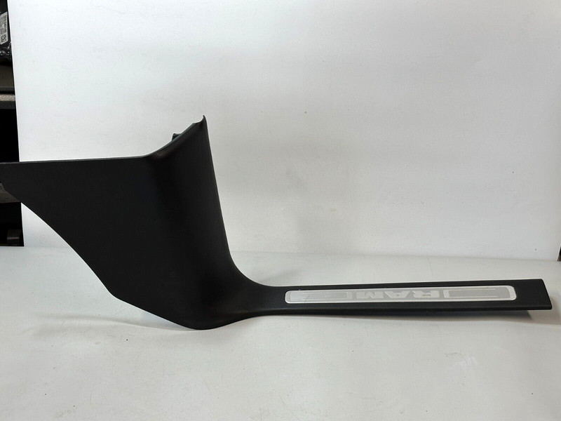 ✅2019 RAM 1500 OEM RIGHT FRONT SILL SCUFF PLATE TRIM PANEL | BLACK 6ER281X7AC