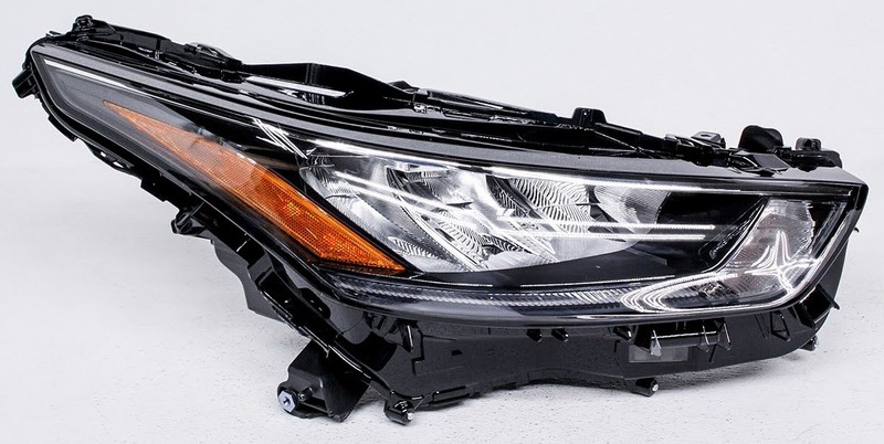 OEM Toyota Highlander XLE Right Passenger Side Headlamp 81110-0E460 Missing Tab