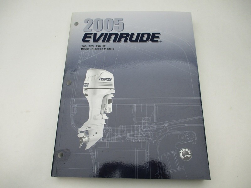 5005978 BRP Evinrude Outboard Service Repair Manual SO DI 200-250 HP 90 Deg 2005