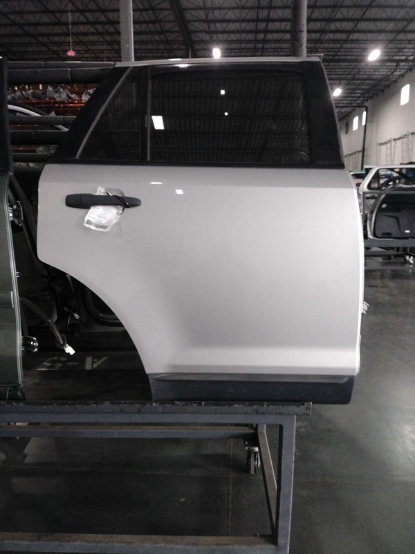 2010 Ford Edge Rear Right Door Silver Used Light Scratch 178936 NJ25-23582