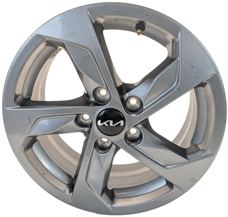 🔅2021-2024 KIA K5 LXS OEM. WHEEL RIM 5 SPOKE 6.5Jx16 W/TPMS SENSOR & CENTER CAP