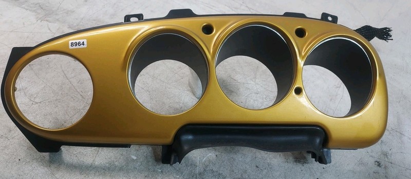 2001-2005 Chrysler PT Cruiser Gold Speedometer Cluster Trim Bezel 575211 OEM