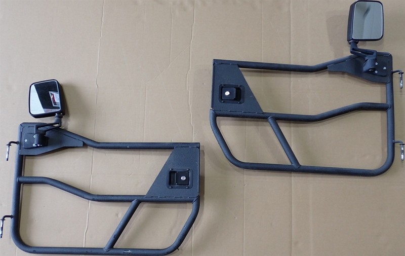 18-26 Jeep Wrangler Gladiator Front Tube Doors Right Left AFTERMARKET