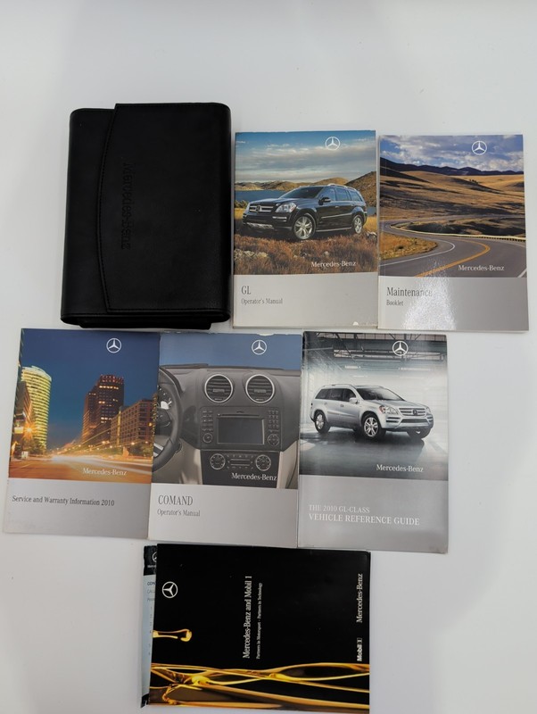2010 Mercedes-Benz GL 350 450 550 Owners Manual Set w/ Supplements & Case