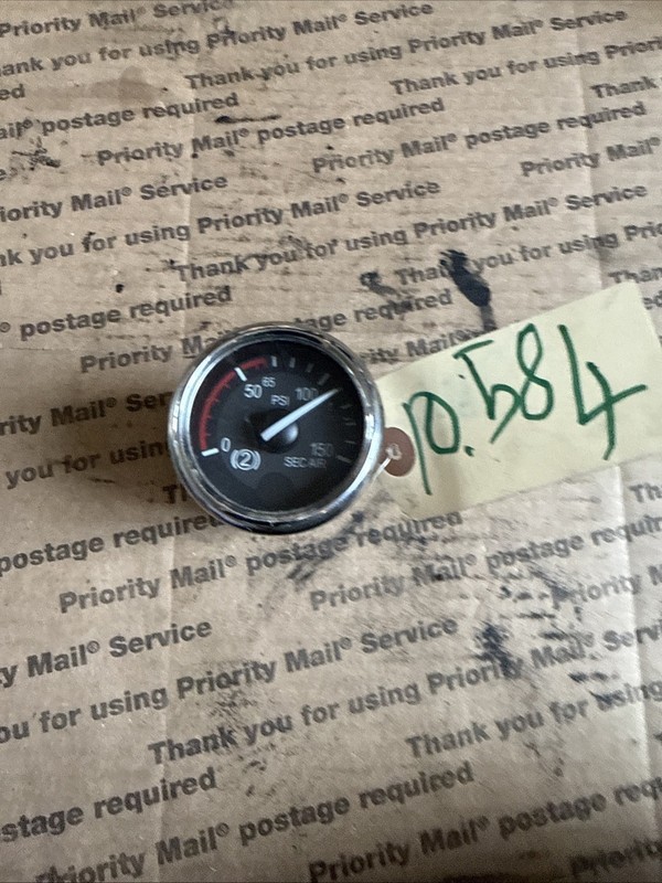 PACCAR SEC AIR Gauge OEM - P/N: Q43-6002-102C