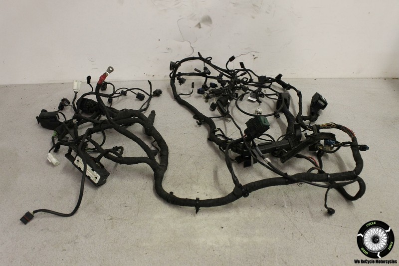 2007 BMW K1200GT ABS MAIN ENGINE WIRING HARNESS MOTOR WIRE LOOM K 1200 GT 07 08