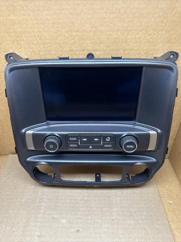 2015-2018 Chevy Silverado GMC Sierra Screen Radio Display Panel Bezel 23485741