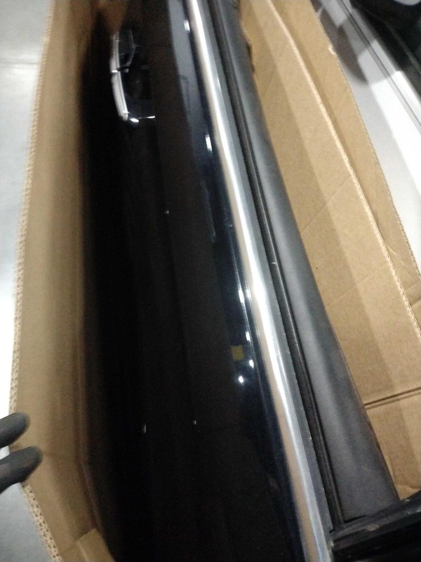 2016 Cadillac XTS Right Door Black - Used, Scratch, 150K Miles, OEM Part