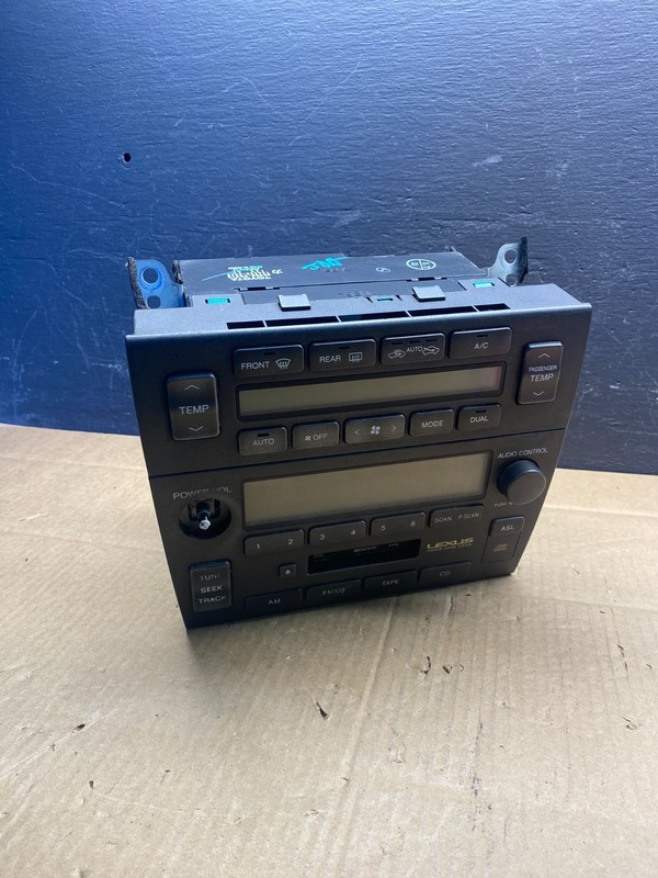 1998-2005 Lexus GS300 OEM Radio Screen Display AM FM Climate Cassette ad1561DG
