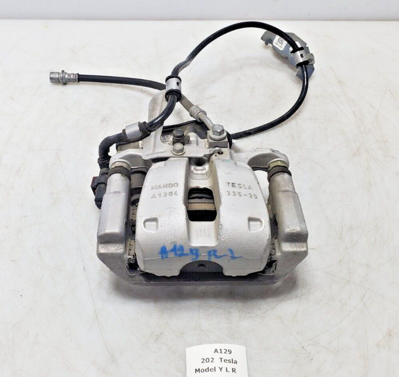 ✅ 17-23 OEM Tesla Model 3 Y Rear Left Driver Side Brake Caliper Mando Assy 28k