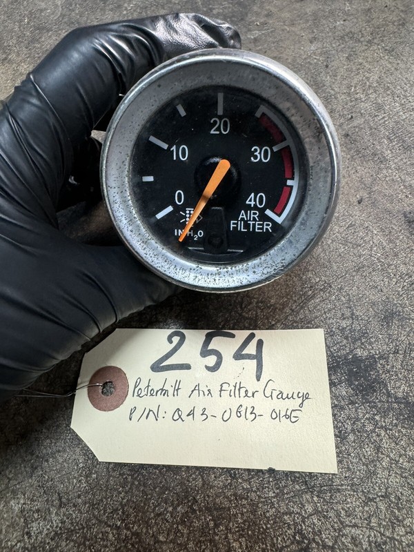 Peterbilt AIR FILTER Gauge - Used | P/N Q436013016E