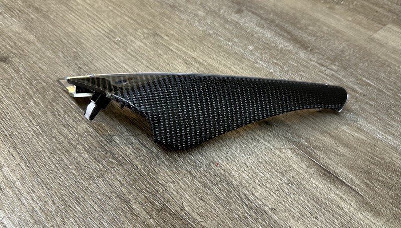 2022 - 2025 ACURA TLX A SPEC CARBON FIBER FR. RH CONSOLE TRIM OEM 08Z03-TGZ-2M