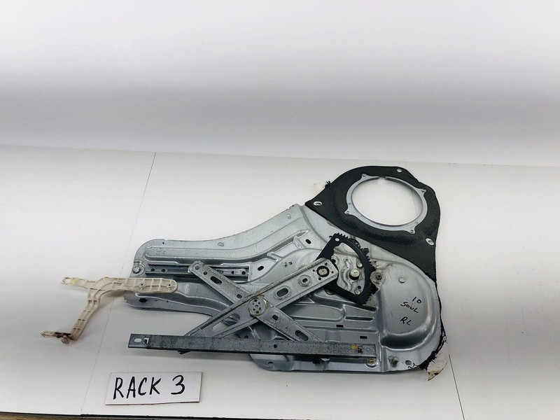 10-11 KIA SOUL REAR LEFT DRIVER SIDE DOOR WINDOW REGULATOR OEM