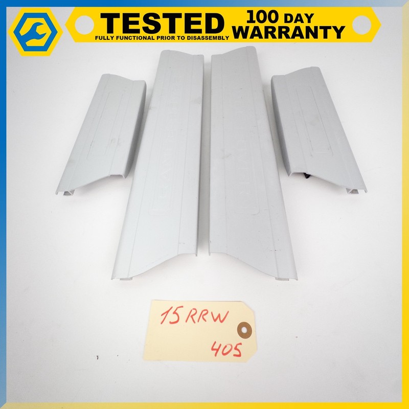 14-22 RANGE ROVER SPORT L494 DOOR STEP SILL SCUFF PLATE TRIM COVER PANEL SET OEM