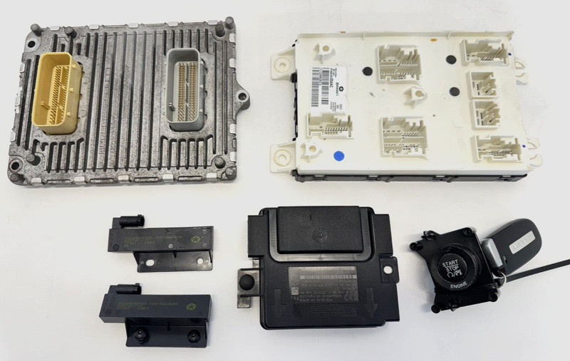 ✅13-2024 RAM CL 1500-3500 ENGINE CONTROLLER BCM IGNITION SWITCH MODULE SET OEM