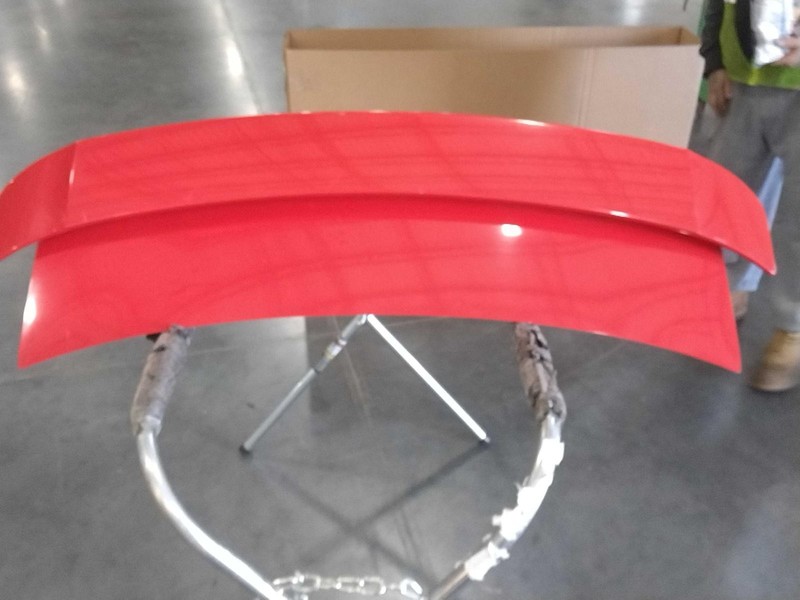 2012 KIA Forte Deck Lid Trunk Lid Red OEM 2DR CPE 139K Mileage