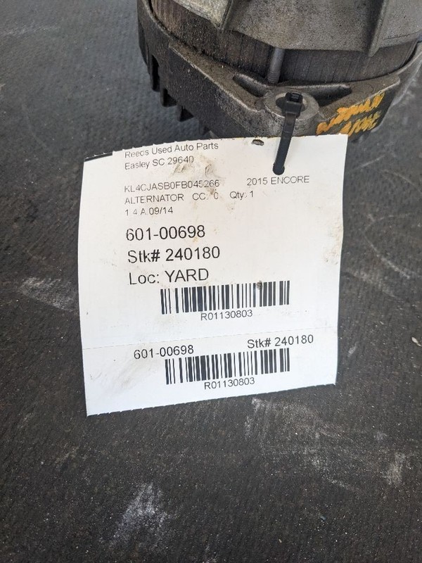 Alternator Fits 13-21 ENCORE 1130803