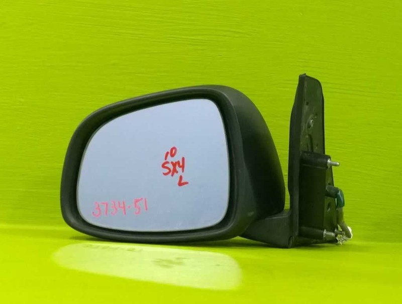 07 08 09 10 11 12 13 SX4 DRIVER LEFT SIDE VIEW MIRROR NON-HEATED OEM 3734-51