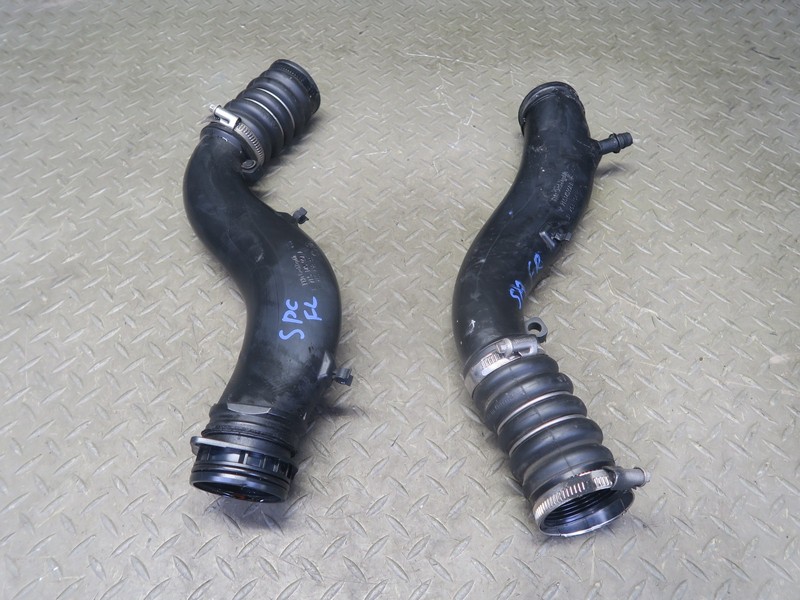 11-18 PORSCHE CAYENNE 958 4.8L TURBO LEFT & RIGHT INTERCOOLER HOSE PIPE LINE SET