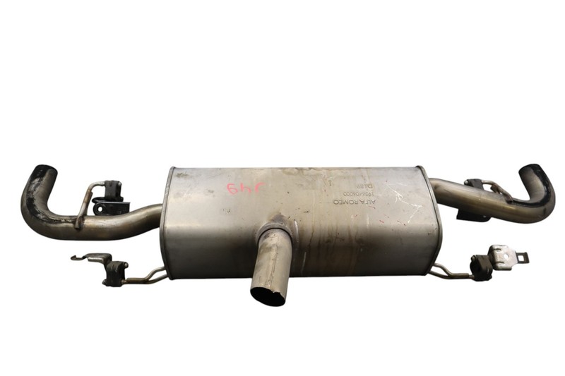 17-23 Alfa Romeo Stelvio Giulia Rear Exhaust Muffler System 1936406000 Oem