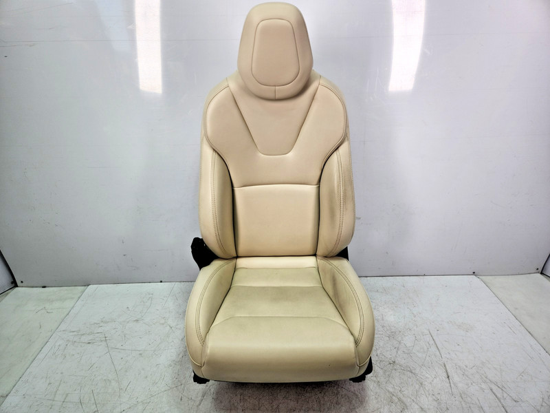 ✅ 16-20 OEM Tesla Model S Front Left Driver Side Seat Leather Beige *