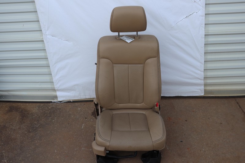 2011-2014 FORD F150 FRONT PASSENGER SIDE SEAT LEATHER TAN ASSEMBLY OEM