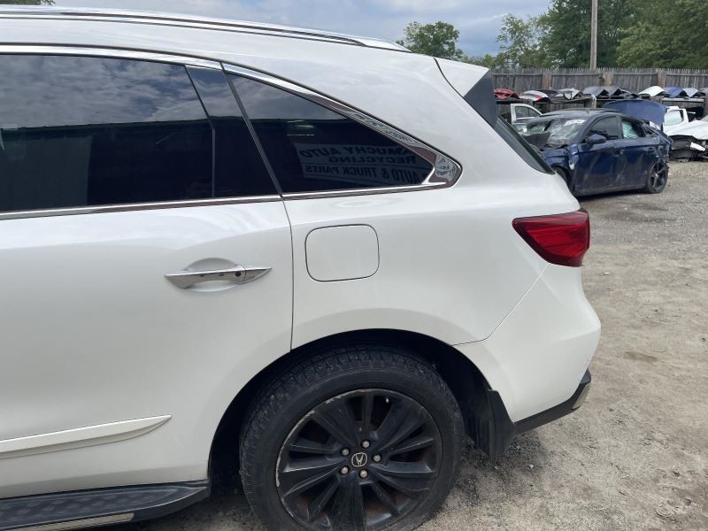 2017-2018 ACURA MDX LEFT QUARTER PANEL WHITE PC:NH603P AWD 127K -TECH- 56173