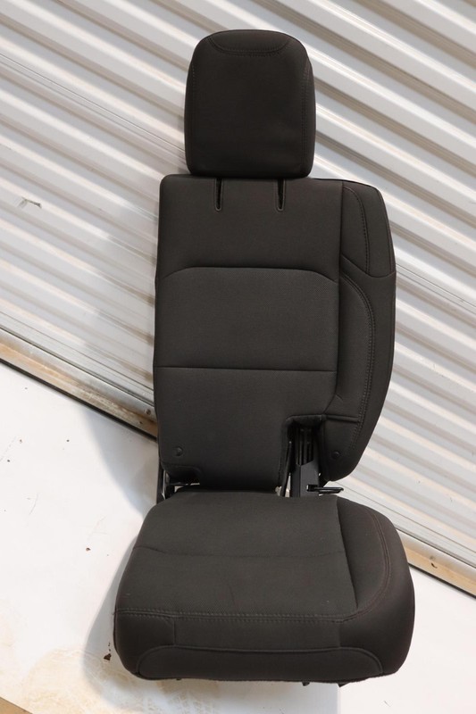 2018-2023 JEEP WRANGLER REAR 2ND ROW LEFT SIDE SEAT CLOTH BLACK OEM