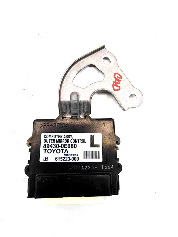 2016 Highlander LH Driver Side Mirror Memory Control Module 894300E080