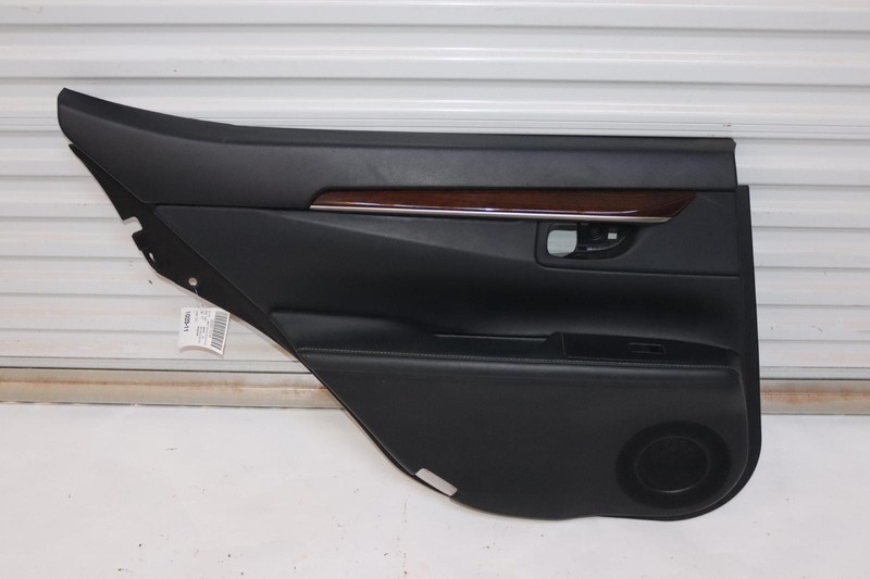 2013-2015 LEXUS ES350 REAR LEFT SIDE DOOR PANEL TRIM COVER BLACK OEM