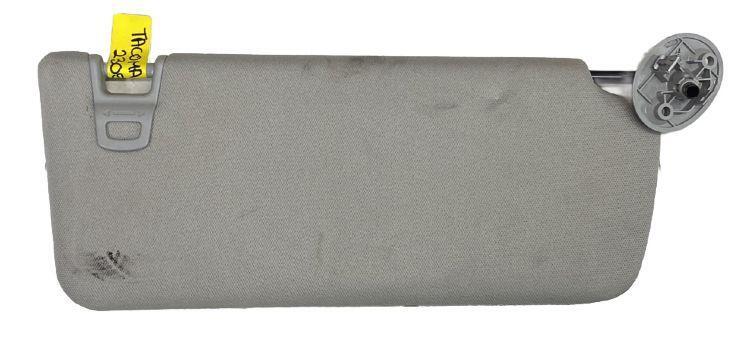Toyota Tacoma sun visor 2016 to 2023 right passanger side gray OEM 7431004160B0