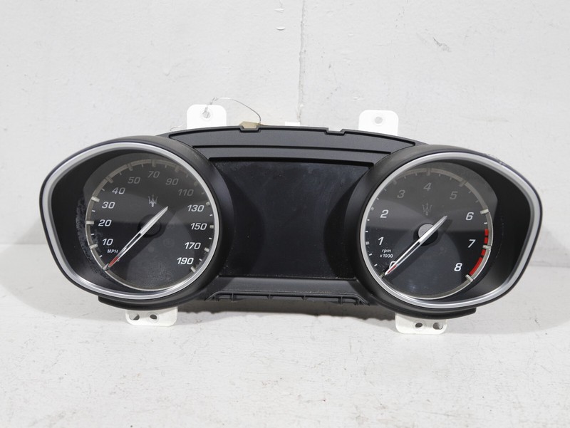 2017-2020 MASERATI LEVANTE MPH SPEEDOMETER GAUGE CLUSTER 670101176 OEM 69k