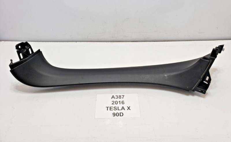 ✅ 16-20 OEM Tesla Model X Rear Right Passenger Side Liftgate Trim Panel Cover