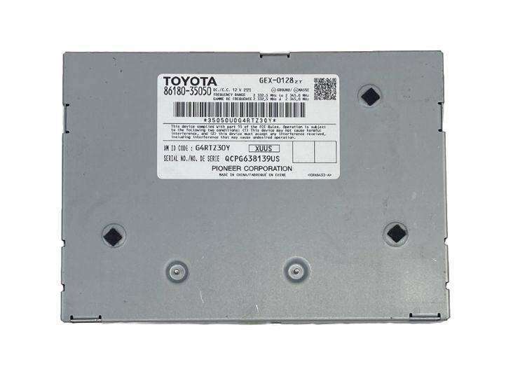 Toyota 4runner radio am fm 2014 2020 radio satellite receiver us OEM 8618035050