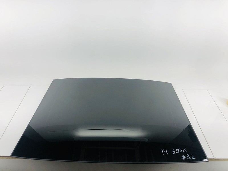 12-17 BMW 650I XDRIVE F13 UPPER OVERHEAD PANORAMIC ROOF SUNROOF GLASS OEM #32
