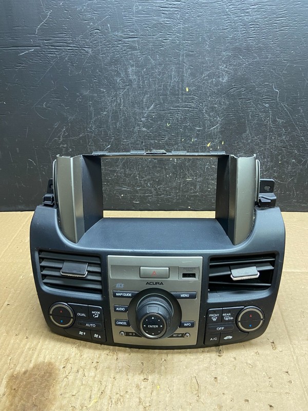 2007 to 2009 Acura RDX GPS RADIO Audio Control Trim Dash w/ Vents AD1964 DG