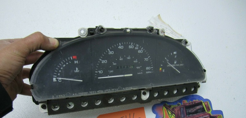 SPEEDOMETER GAUGES COVER ODOMETER DASH for 88 89 90 91 FORD TEMPO MERCURY TOPAZ