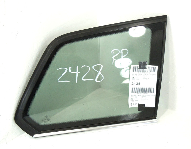 15-17 Volkswagen Golf Sportwagen Rear Quarter Window Glass Passenger Right OEM