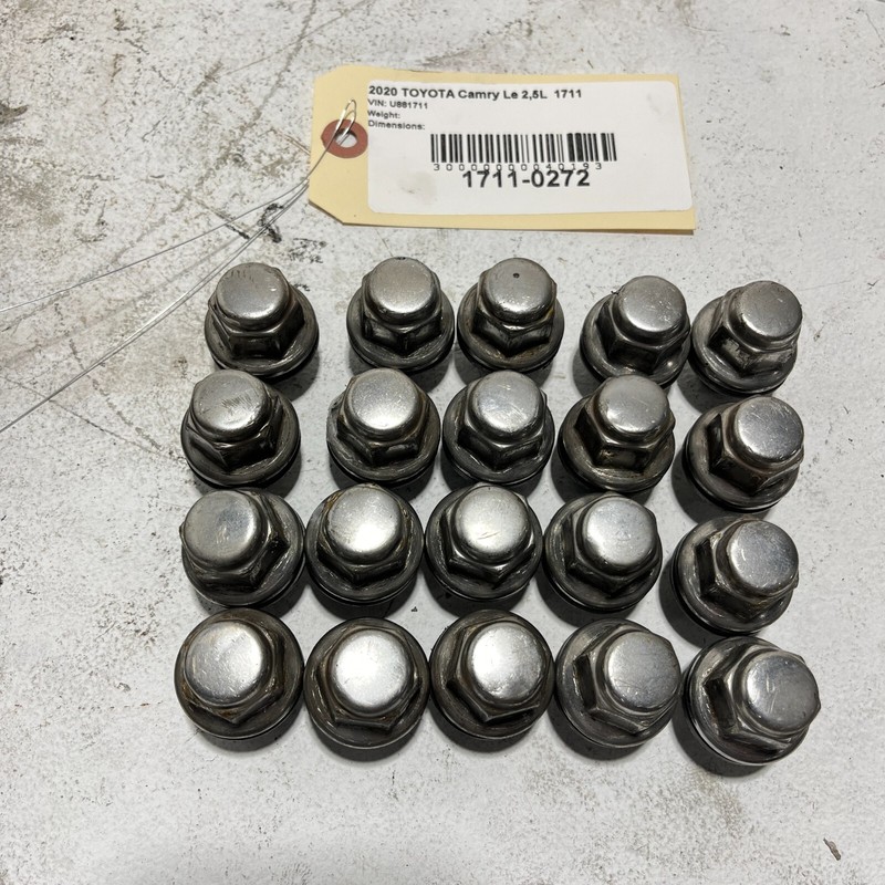 2018-2023 TOYOTA CAMRY LE WHEEL RIM LUG NUT BOLT BOLTS OEM SET OF 20