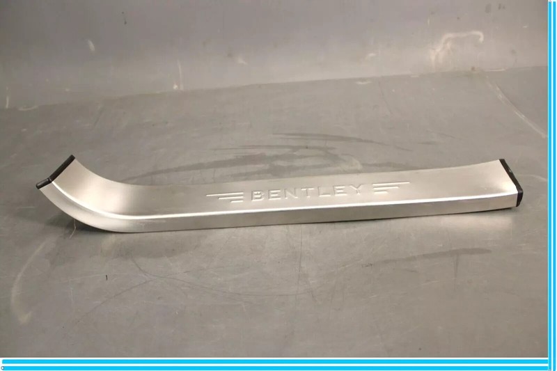 06-12 Bentley Continental Flying Spur Front Left Side Door Sill Scuff Plate OEM