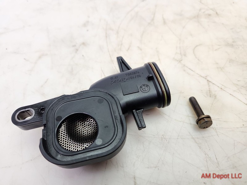 2013 BMW 528i 328i N20 N26 F30 F10 Oil Pump Pickup Suction Pipe 11417603574