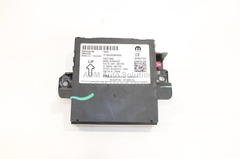 2019-2025 RAM 1500 Wireless Receiver Control Module OEM 68291647AK