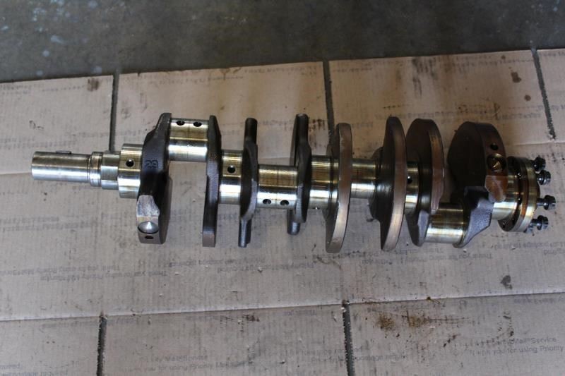 1998 1999 2000 TOYOTA LANDCRUISER MOTOR ENGINE CRANKSHAFT THRU 04/00